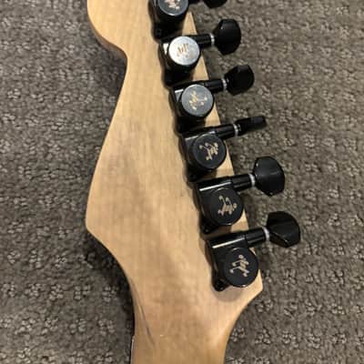 Charvel copy San Dimas parts guitar San dimas 2013 - Black image 10