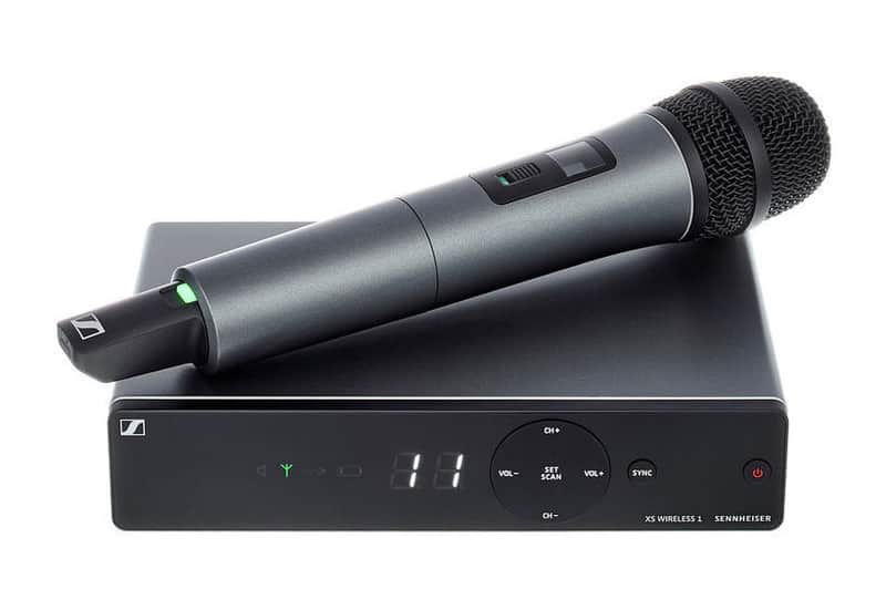 SENNHEISER XSW 1-825A RADIOMICROFONO PALMARE CAPSULA E825 RANGE A 548 - 572 MHz image 1