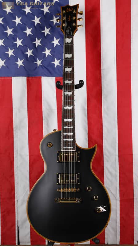 ESP LTD EC-1000 Duncan with Ebony Fretboard - Vintage Black image 1