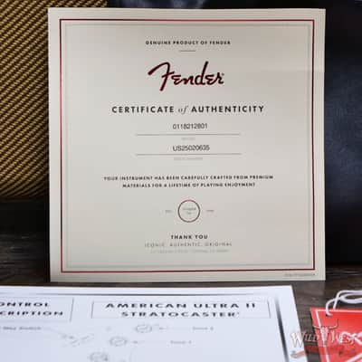 Fender American Ultra Luxe Vintage '50s Stratocaster Ash Body  Maple Fingerboard White Blonde 8.1 lbs image 14