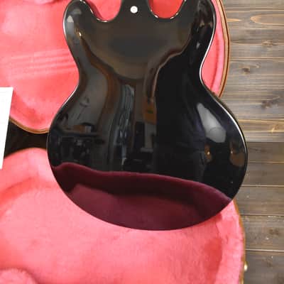 Gibson ES-335 Memphis Bass 4 string 2013 Black Hollow Body w Hard Case / COA image 2