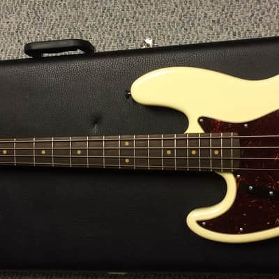 Fender American Design Experience Vintage Jazz Bass 2016 Olympic White image 3