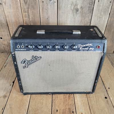 Fender Princeton Reverb AA764 1967 Modified and Serviced - Black image 2