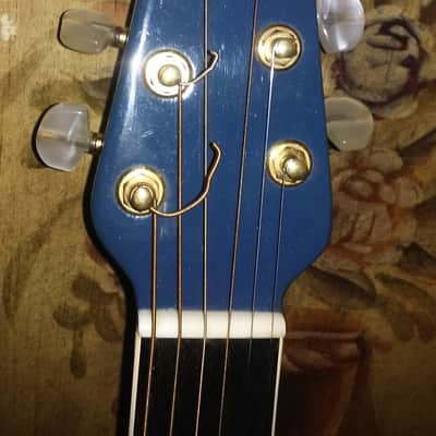 1982 Ovation Collectors Series Blueburst First Year of Collectors #138 & Original case image 7