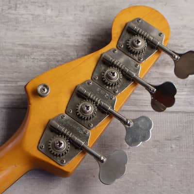 1982 Fender Japan JV "Export Series" '62 Jazz Bass Reissue (Sunburst) image 15