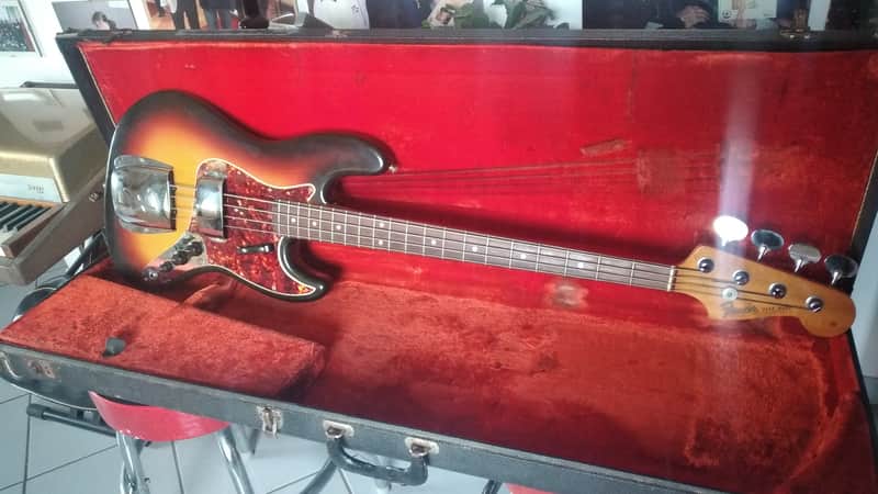 Fender Jazz Bass 1965 - sunburst - Excellent