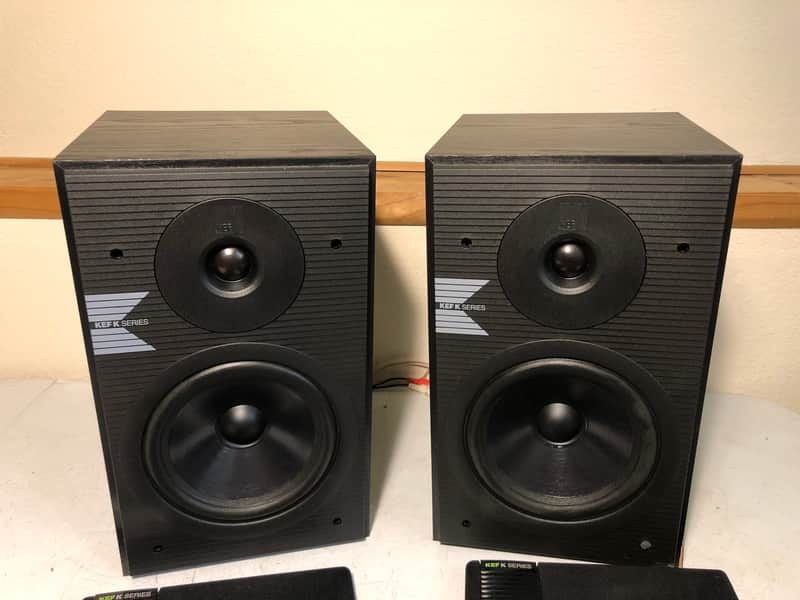 KEF K Series K120 Bookshelf Speakers Audiophile HiFi Stereo