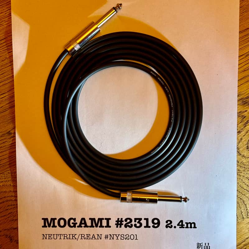 Mogami 2319 Guitar Cable | 8FT REAN Compact Flexible & Handmade in Japan image 1