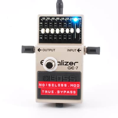 Boss GE-7 Modified True Bypass & Noiseless Equalizer Made In Taiwan 2002 Used From Japan #NQ47944 image 5