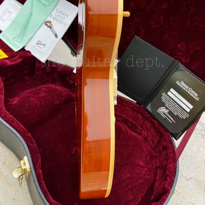 ♚CLEAN♚2009 Gibson CUSTOM SHOP R7 ♚ 1957 Les Paul GOLDTOP ♚ Very Dark Board !♚ VOS ♚57 image 12
