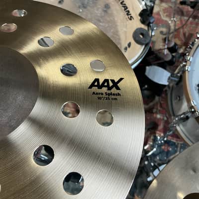 Sabian 10" AAX Aero Splash Cymbal - Natural image 2