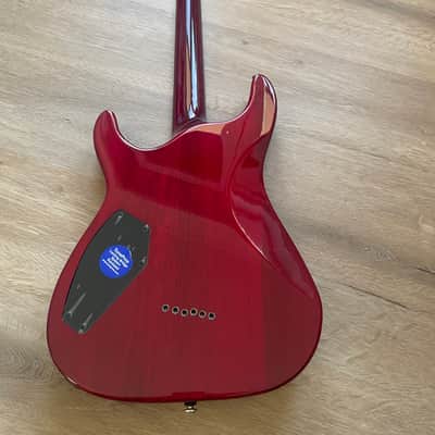 Schecter Diamond Series Red Exotic Star image 4