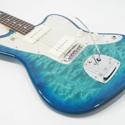 [SALE Ends June 30] Fender 2024 Collection Made in Japan Hybrid II Jazzmaster Quilt Aquamarine Limited Edition image 6