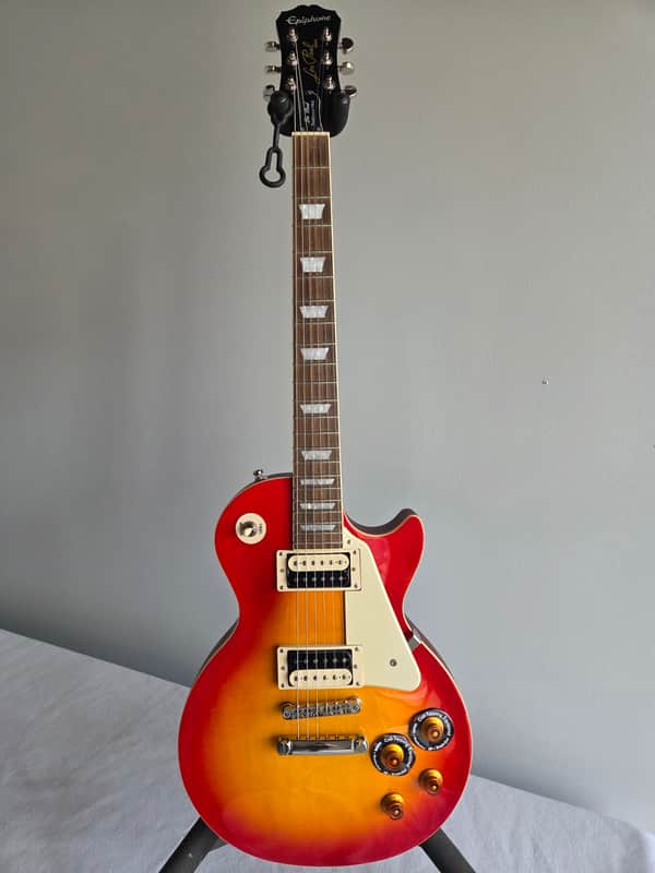 Used Epiphone LP Traditional Pro - Cherry Burst image 1