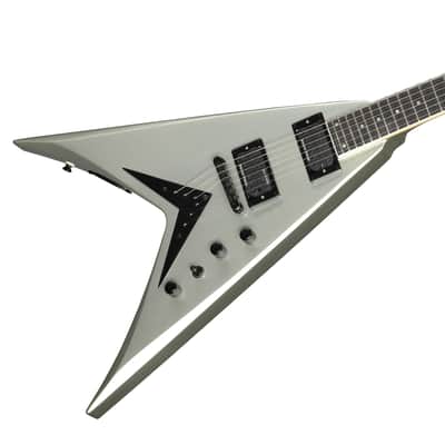 Kramer Dave Mustaine Vanguard Signature Electric Guitar, Silver Metallic - Open Box Demo image 4