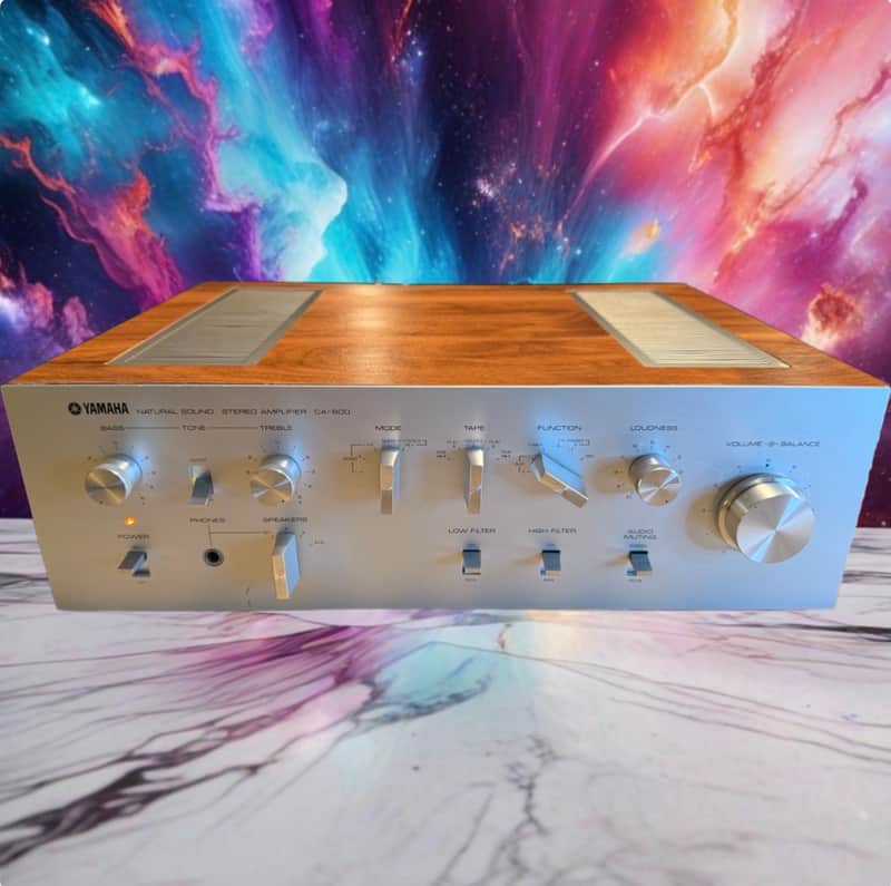 Yamaha CA-600 Vintage Integrated Stereo Amplifier REFINISHED Full Fresh Service! image 1
