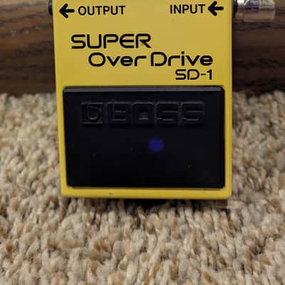 Boss SD-1 with Modest Mike’s Sparkle Mod Solid Condition image 1