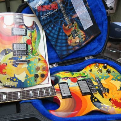 Gibson Eric Clapton's "the Fool" SG Replica  Handpainted Detail /Gibson Case Free US Shipping! image 15