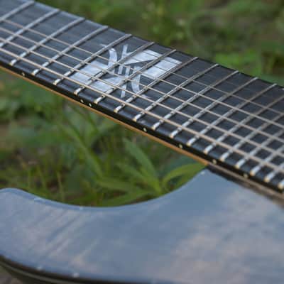 Mayones Regius 7 4-Evertune - Ruud Jolie Spec Custom - Trans Graphite image 12