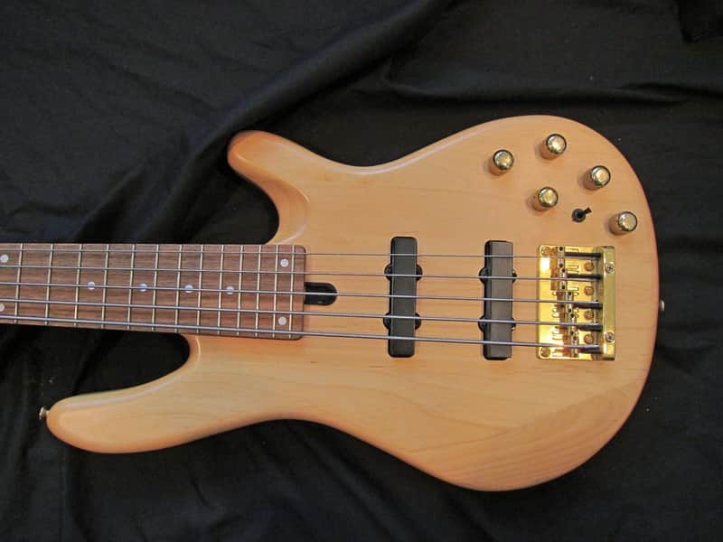 Yamaha BB-605 Nathan East Style Bass w/Gig Bag  Natural Finish image 1
