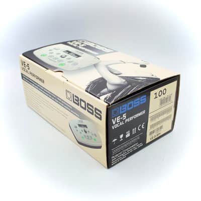 Boss VE-5-WH Vocal Performer White With Original Box Power Supply Vocal Effect Processor Z8B0281 image 12