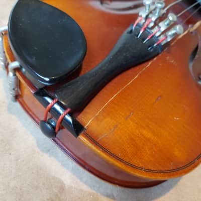 Suzuki Model 220 (1/8 Size) violin, Japan 1975, Reglue/Repair Needed image 13