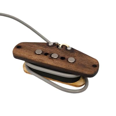 3-String Wooden Pickup Bundle with Hard Tail Bridge Cigar Box Guitar image 6
