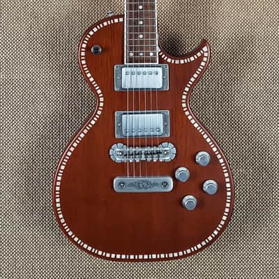 Zemaitis 2020 Made in Japan All Mahogany w/ Real Abalone Inlays image 1