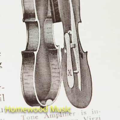Virzi Violin 1920's Virzi tone producer installed image 4