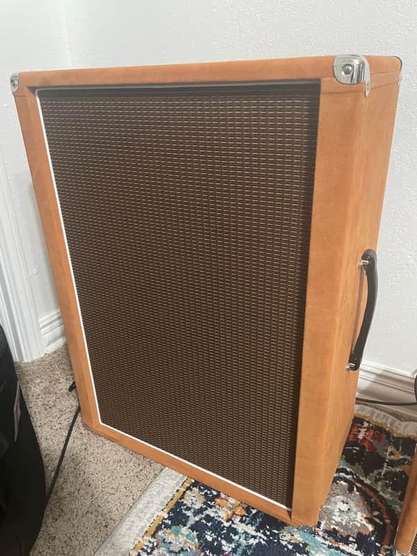 Amplified Nation 2x12” Vertical Cabinet 2025 - Brown Suede image 1