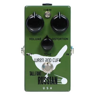 Wren and Cuff Tall Font Russian Fuzz image 1