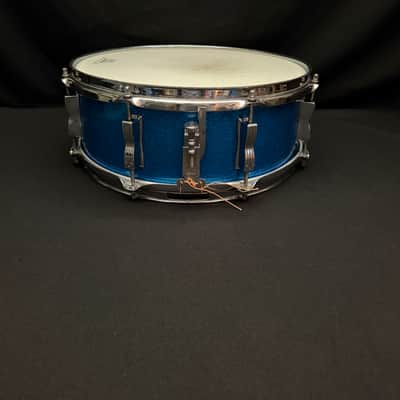 Ludwig Jazz Festival 14" x 5" 1965 - Blue Sparkle image 5