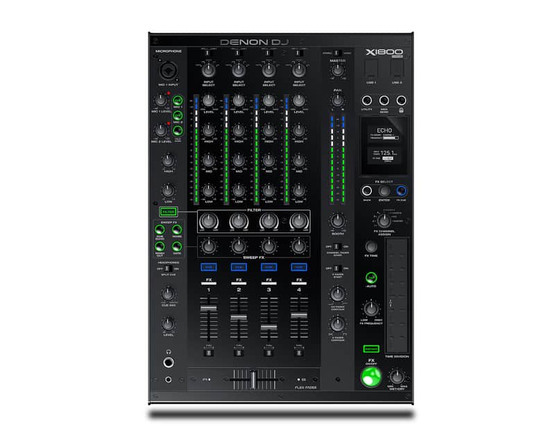 Denon X1800P Prime Professional 4-Channel Club Mixer image 1