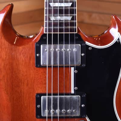 Gibson Custom 1961 Les Paul SG Standard Reissue VOS Maestro Vibrola Cherry Red image 6