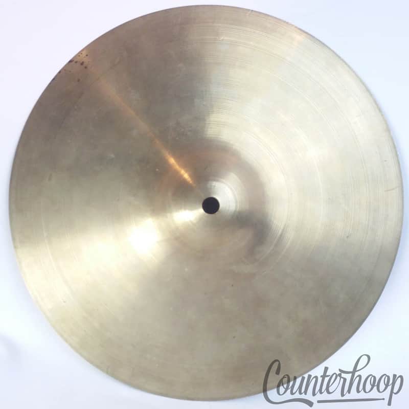 *Ufip 11" 300g Crash/Splash Cymbal Vintage 60s B20 "Made In Italy" Paper-Thin* image 1