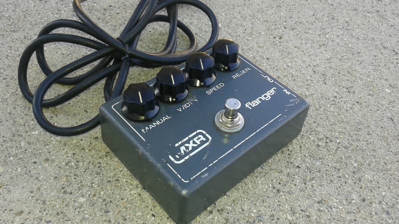 True Bypass Modded Vintage MXR Flanger image 1