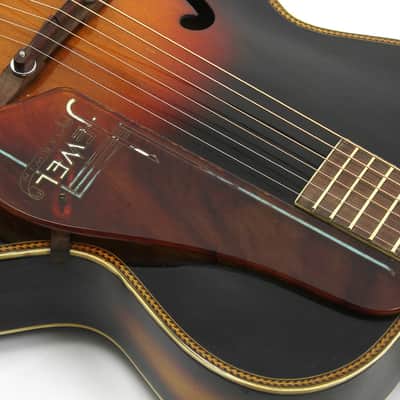 1950's Eddie Marwin Jewel Archtop Sunburst By Harmony image 7