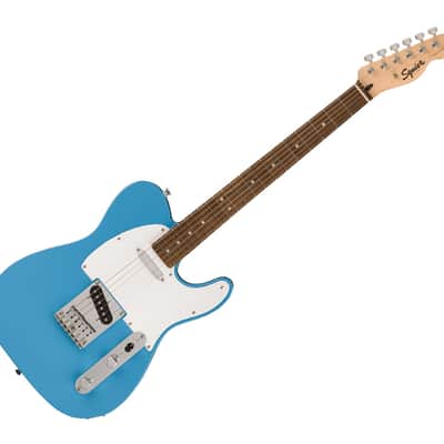 Used Squier Sonic Telecaster Electric Guitar - California Blue w/ Laurel FB image 1