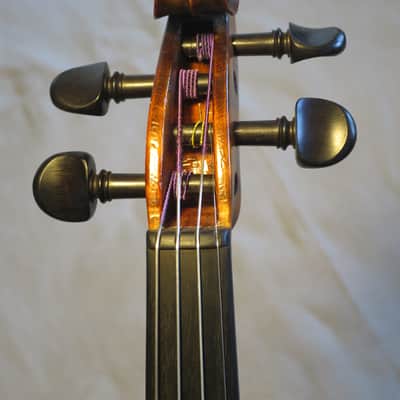 Pre-War Franz Sandner Violin, Germany c. 1920s-1930s, 4/4 - Hand Signed, "Deutschland" label image 16