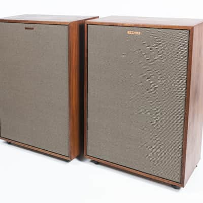 Klipsch Cornwall I // Horn Speakers / Oiled Walnut / Custom Grilles image 1