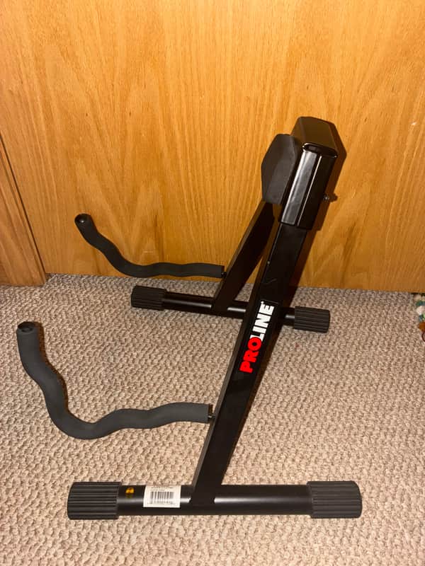 Proline FS200AE Heavy-Duty A-Frame Guitar Stand image 1