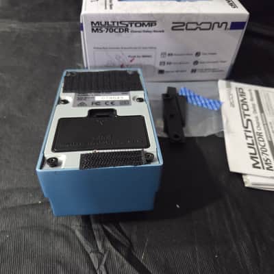 Zoom MS-70CDR MultiStomp 2013 - 2024 - Blue image 2