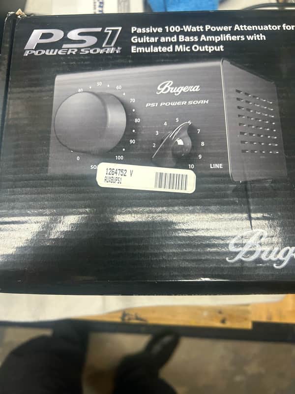 Bugera PS1 Power Soak 100-Watt Attenuator 2010s - Black image 1