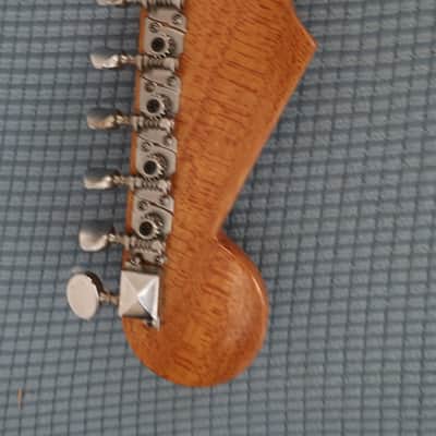 Vintage 1970s Aria Lyle Teisco Guitar Offset Strat Style 2 PU Japan Sunburst Dreamy Shoegaze Tones! image 10