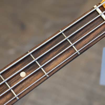 2020 Fender Custom Shop 1964 Jazz Bass Electric Bass Relic Black + COA OHSC image 12