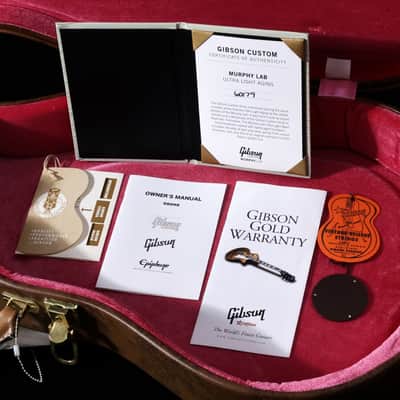 GIBSON CUSTOM SHOP Murphy Lab 1956 Les Paul Standard Gold Top Ultra Light Aged [6-0179] (03/23) image 4