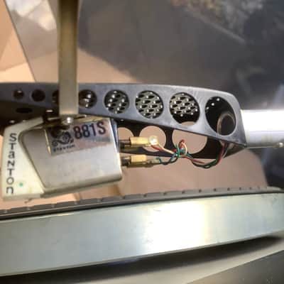 Thorens TD 125 MKII Turntable w/ SME 3009 Tonearm + stanton 881S cartridge and needle image 6