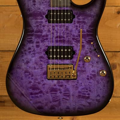 Suhr Standard Thin Burst Limited Edition - Trans Purple image 1