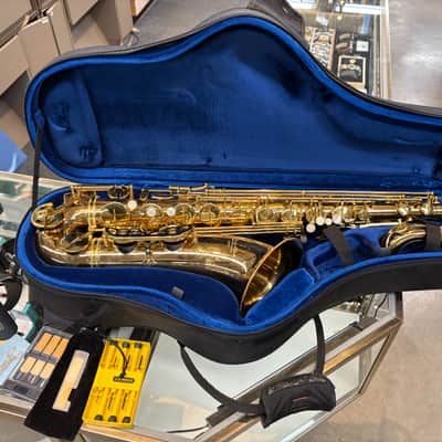 Hollywood Winds H-603L Tenor Saxophone Gold Finish w/ Case & Accessories image 1