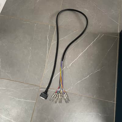 Hosa DB25 to 1/4” TRS Snake cable 2m - Pair image 3